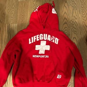 Lifeguard hoodie kids large